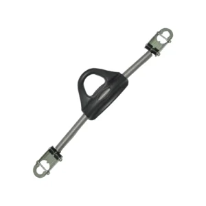 ALLOY STAR Spring Fin Strap Pair w/ S.S. Buckle/Lock and Pad