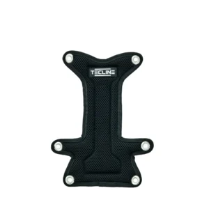 TECLINE Backplate Soft Pad "H" Mini With Buoy Pocket Without Bolts And Nuts